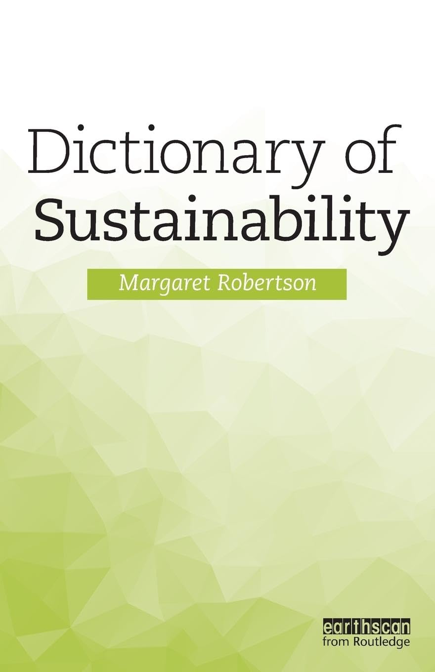 Dictionary of Sustainability - Retail Maharaj