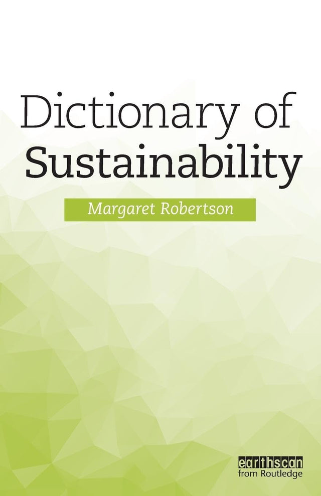 Dictionary of Sustainability - Retail Maharaj