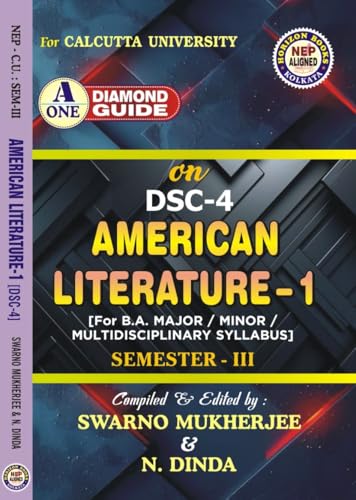 NEP C.U. Semester-3 American Literature-1 [DSC-4] (English Version) - Retail Maharaj