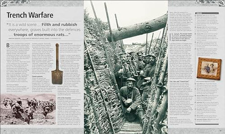 World War I: The Definitive Visual History (DK Definitive Visual Histories) - Retail Maharaj