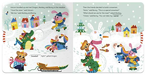 Unicorn's Christmas: Turn the Wheels for Some Holiday Fun!