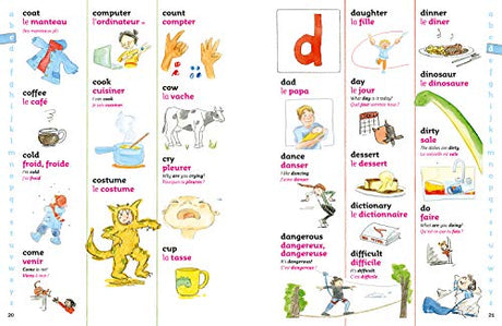 First French Dictionary: 500 First Words for Ages 5+ - Retail Maharaj