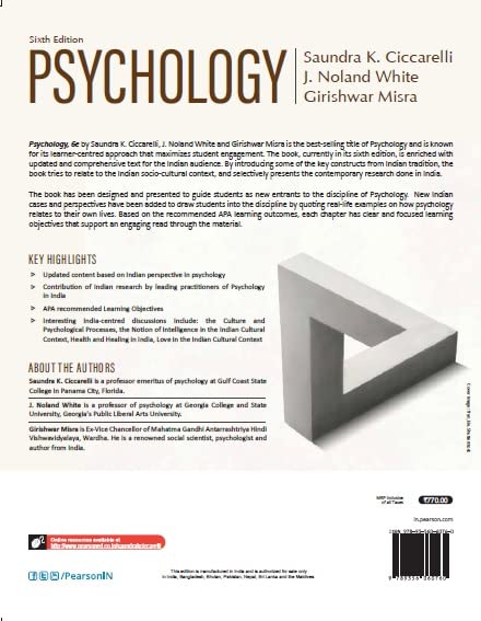 Psychology, 6E - Retail Maharaj