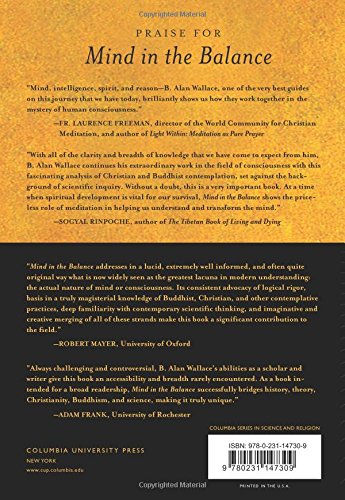Mind in the Balance: Meditation in Science, Buddhism, and Christianity (Columbia Series in Science and Religion) - Retail Maharaj