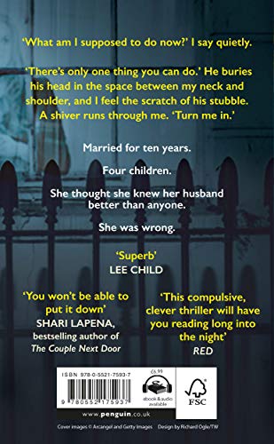 Need To Know: 'You won't be able to put it down!' Shari Lapena, author of THE COUPLE NEXT DOOR