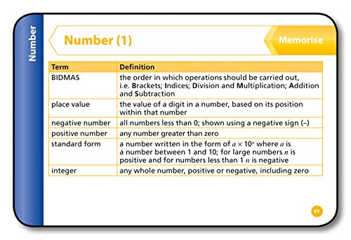 AQA GCSE 9-1 Maths Foundation Revision Cards: Ideal for the 2024 and 2025 exams (Collins GCSE Grade 9-1 Revision)