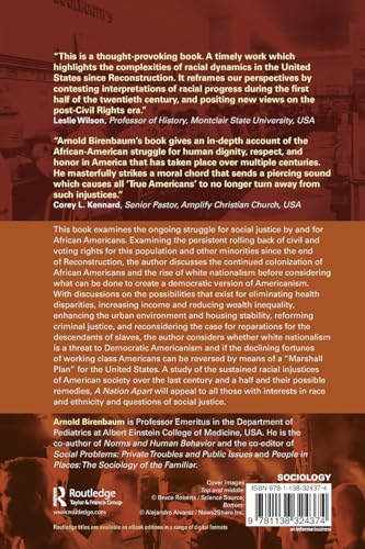 A Nation Apart: The African-American Experience and White Nationalism (Routledge Research in Race and Ethnicity) - Retail Maharaj