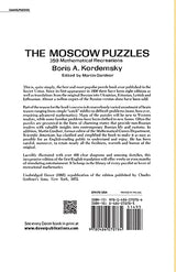 The Moscow Puzzles: 359 Mathematical Recreations (Dover Recreational Math)