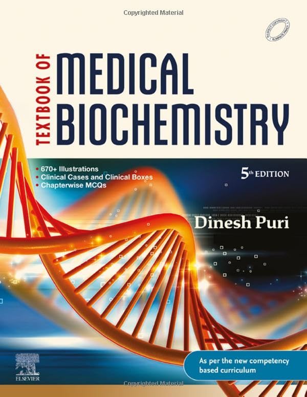 Textbook Of Medical Biochemistry With Access Code 5Ed (Pb 2023)