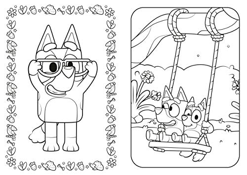 Bluey: Fun and Games: A Colouring Book: Official Colouring Book