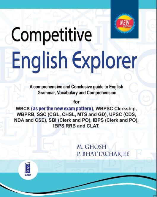 Competitive English Explorer (A Comprehensive And Conclusive Guide To English Grammar, Vocabulary And Comprehension) - Retail Maharaj