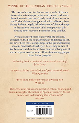 The Emperor of All Maladies : A Biography of Cancer (Winner of the Pulitzer Prize for Non-fiction 2011) - Retail Maharaj
