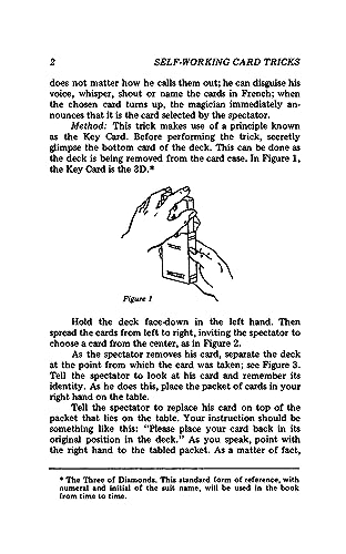 Self-working Card Tricks: 72 Foolproof Card Miracles for the Amateur Magician (Dover Magic Books)