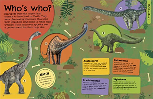 The Fact-Packed Activity Book: Dinosaurs