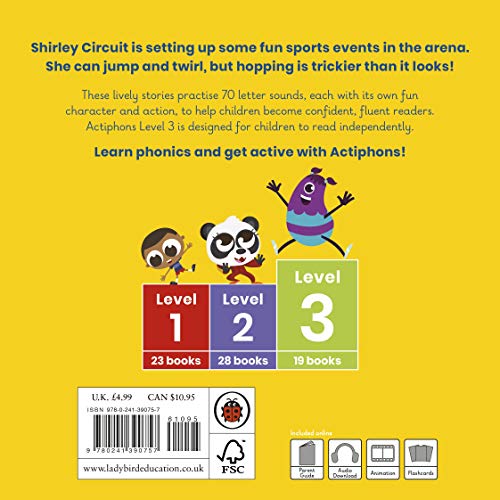 Actiphons Level 3 Book 6 Shirley Circuit: Learn phonics and get active with Actiphons!