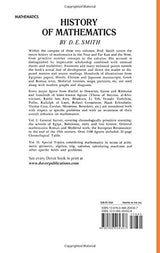 History of Mathematics: Special Topics of Elementary Mathematics v. 2 (Dover Books on Mathematics)