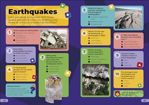 Kahoot! Quiz Time Earth: 250 Trivia Questions (with QR Codes Inside for 150 Interactive Bonus Questions) – Educational Kids Quiz Book