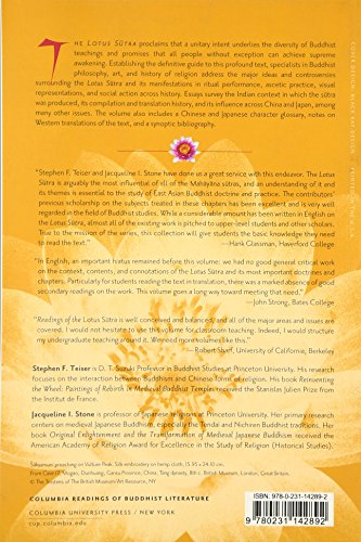 Readings of the Lotus Sutra (Columbia Readings of Buddhist Literature) - Retail Maharaj