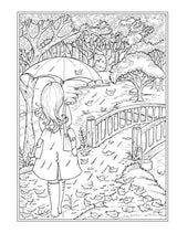 Creative Haven Autumn Charm Coloring Book