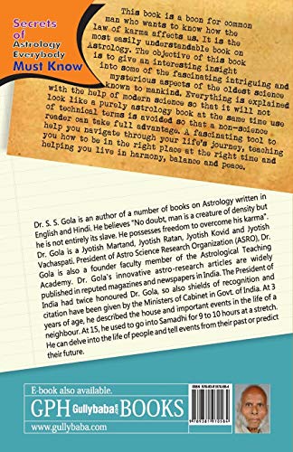 Secrets of Astrology [English] By Dr. S.S. Gola - Retail Maharaj