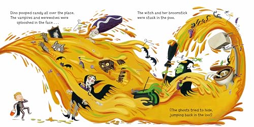 The Dinosaur that Pooped Halloween!: A spooky lift-the-flap adventure