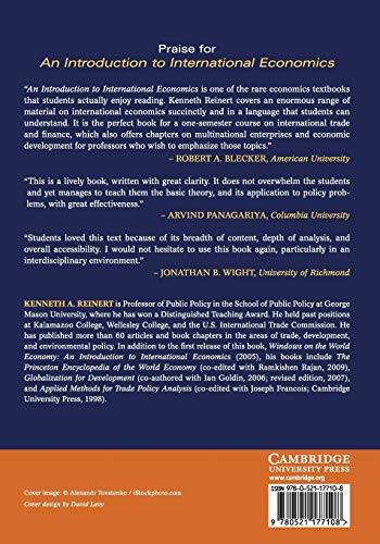 An Introduction to International Economics: New Perspectives on the World Economy