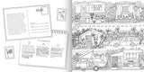 Road Trip! Coloring Book: Color Your Way to National Parks, Landmarks, and Roadside Attractions: A Coloring Book - Retail Maharaj