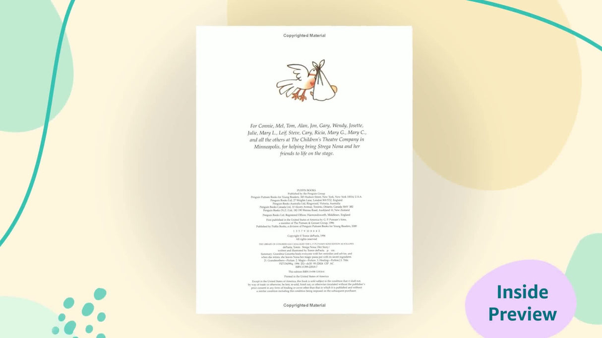 Strega Nona, Her Story - Retail Maharaj