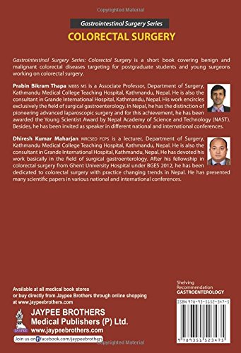 GASTROINTESTINAL SURGERY SERIES: COLORECTAL SURGERY
