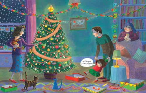 Merry Christmas, Blue Kangaroo!