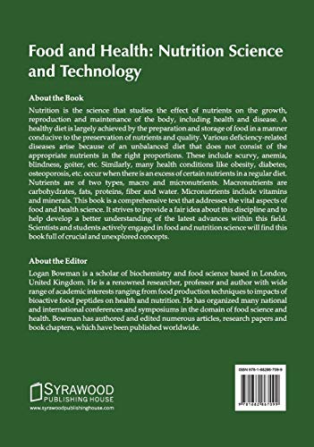 Food and Health: Nutrition Science and Technology