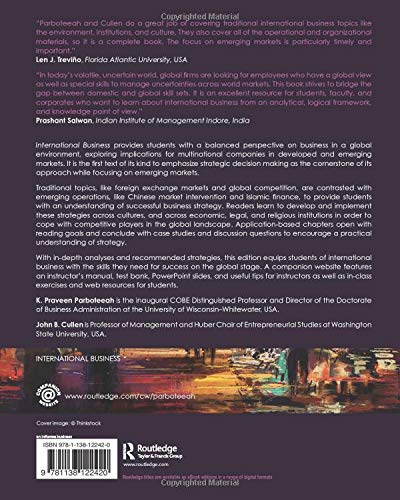 International Business: Perspectives from developed and emerging markets - Retail Maharaj