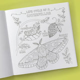 What's Inside a Garden?: Science and Nature Coloring Book: 40 Drawings to Color - Retail Maharaj