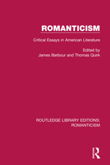 Romanticism: Critical Essays in American Literature (Routledge Library Editions: Romanticism) - Retail Maharaj