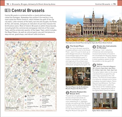 DK Top 10 Brussels, Bruges, Antwerp and Ghent