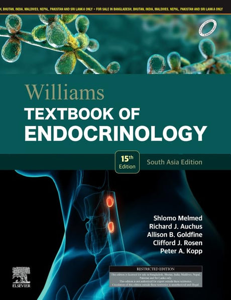 Williams Textbook of Endocrinology, 15e, South Asia Edition - Retail Maharaj