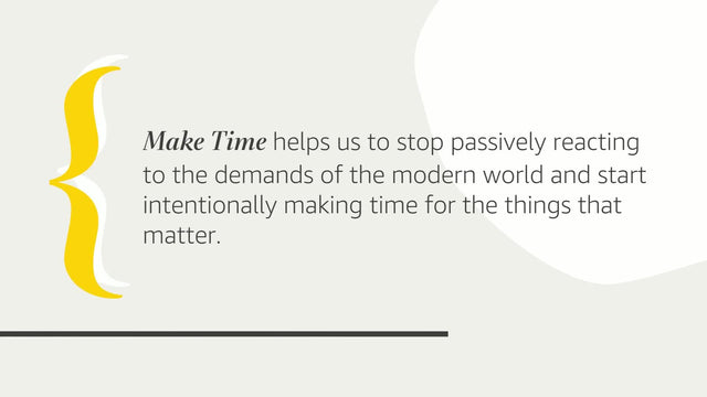 Make Time - Retail Maharaj