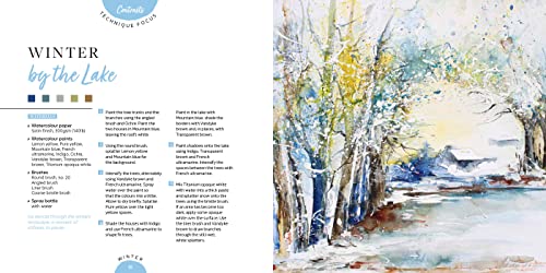 Nature in Watercolour: Expressive Painting Through the Seasons - Retail Maharaj