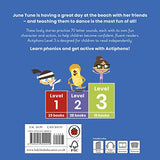 Actiphons Level 3 Book 19 June Tune: Learn phonics and get active with Actiphons!