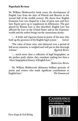 Some Makers of English Law