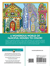 Creative Haven Whimsical Houses Coloring Book