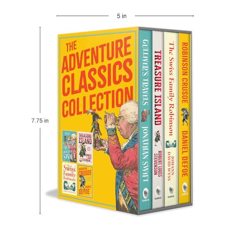 The Adventure Classics Collection (Set of 4 Books) - Retail Maharaj