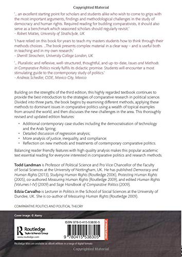 ISSUES AND METHODS IN COMPARATIVE POLITICS AN INTRODUCTION 4ED (PB 2017) - Retail Maharaj