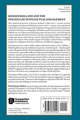 Romain Rolland and the Politics of the Intellectual Engagement - Retail Maharaj