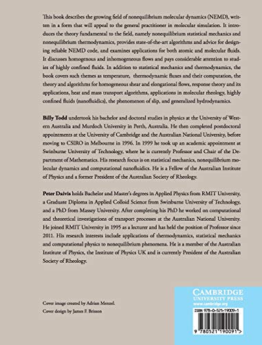 Nonequilibrium Molecular Dynamics