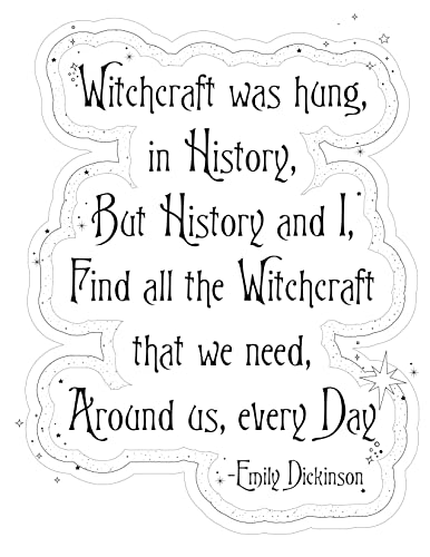 Witchcraft Coloring Book