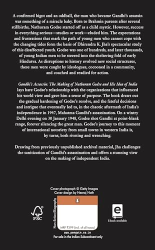 Gandhi's Assassin: The Making of Nathuram Godse and His Idea of India - Retail Maharaj