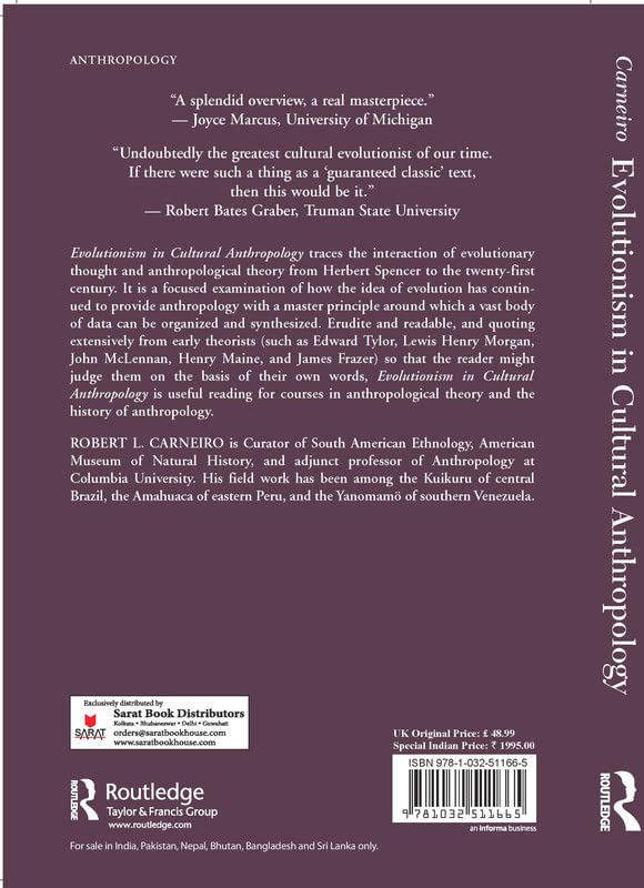 Evolutionism In Cultural Anthropology - Retail Maharaj