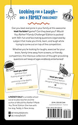 Would You Rather? Family Challenge! Edition: Hilarious Scenarios & Crazy Competition for Kids, Teens, and Adults