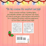 Cozy Christmas: The Cute and Relaxing Festive Colouring Book for Kids and Adults (Coco Wyo)